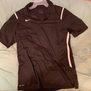 Black Nike Polo
